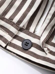 DAZY Men's Striped Wide-Leg Casual Pants, Autumn - Multicolor - View 8