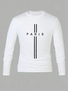 SHEIN Cartoon Graphic Print Short Sleeve T-Shirt For Teenage Boys