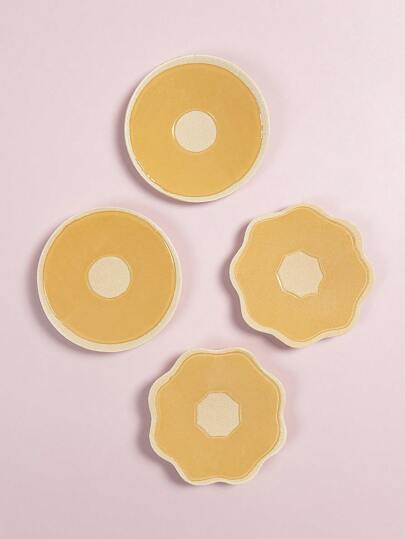 2 件/套女士可重复使用乳头贴