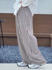 DAZY Men's Striped Wide-Leg Casual Pants, Autumn - Multicolor - View 7