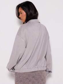 MUSERA Chaqueta tipo camionero de cuello caja