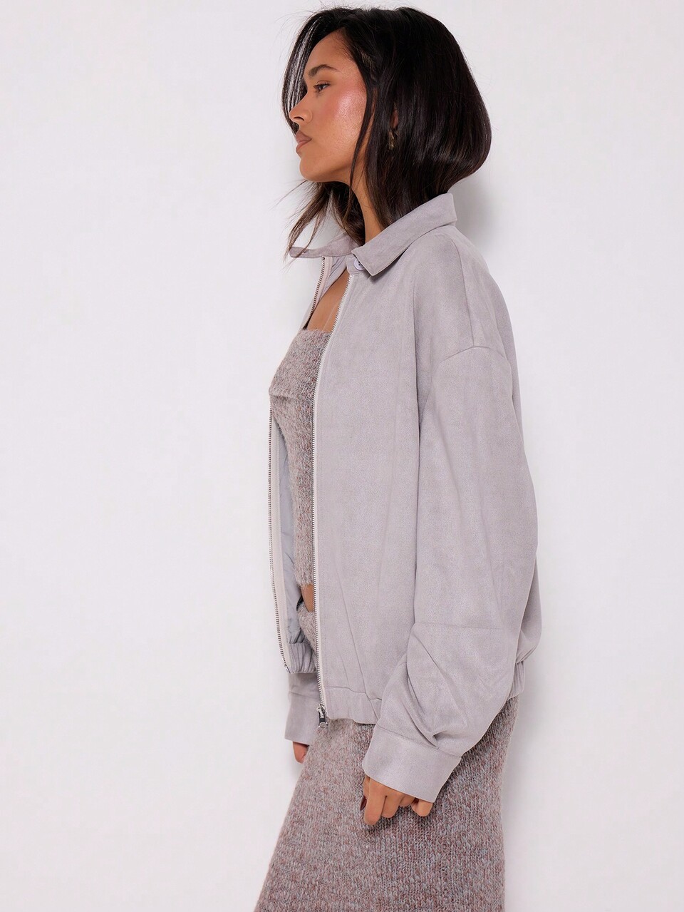 Boxy Collared Trucker Jacket