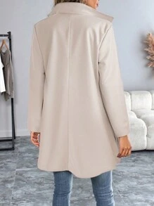 EMERY ROSE Women's Elegant Casual Long Sleeve Black Jacket