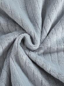 2 件装 Tween 男童加厚保暖长袖上衣和长裤睡衣套装，冬季 - 灰色 - 查看 4