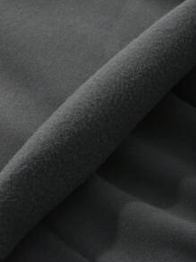 FRIFUL Áo nỉ trùm đầu có khóa kéo cỡ lớn cho nữ - Xám - Xem 3