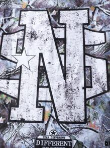 ROMWE MEN Street Life 1 szt. Męska koszulka z długim rękawem Dry Wood Camouflage Graphic Casual T-shirt, odzież sportowa do noszenia na ulicy