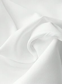 SHEIN Clasi Women Solid Color Applique Single-Breasted Long Sleeve Blazer And Pants Elegant Suit Sets - White - View 5