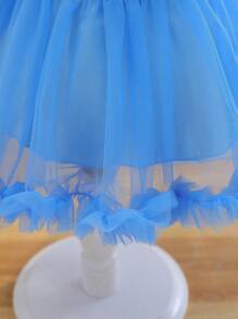 SHEIN Cute Princess Fairy Tale Themed Costume Outfit, Stylish For Newborn Baby Girls, Suitable For Photography And Parties, Spring/Summer