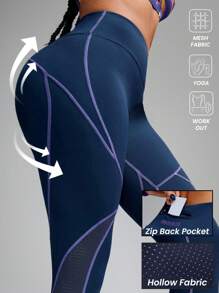 Innovista Leggings deportivos con bolsillo con cremallera en la espalda, control de abdomen, levantamiento de glúteos, sexy a juego, para uso diario casual y entrenamiento, leggings moldeadores, leggings de cintura alta elásticos, leggings de gimnasio, leggings de spandex, conjunto de otoño para mujer