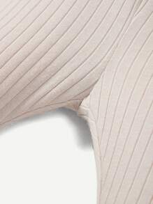 Cozy Pixies 2pcs/Set Baby Girl Solid Color Round Neck Ruffle Hem Long Sleeve Top And Legging Pants