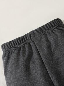 Set de 3 piezas para niños pequeños: chaleco estilo escolar informal a cuadros grises, camisa blanca y pantalones a cuadros - conjunto de caballero, apto para otoño/invierno, fiestas, reuniones familiares y sesiones de fotos - Multicolor - Ver 8