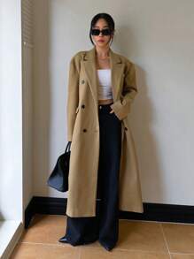 DAZY 1pc Women Regular Jacket, New Arrival For Autumn - Khaki - View 4