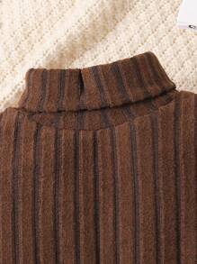 2pcs/Set Young Boys Casual College Style Comfortable & Fashionable Textured Fabric Sweatshirt Preppy Top & Plaid Pants, Versatile First Day Of School Kids Outfit, Young Boy Clothes For School, Back To School, Suitable For Daily Wear, Outing, Sports In Autumn/Winter