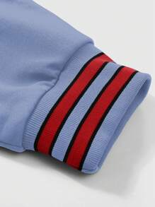 Manfinity Hypemode Men's Printed Patchwork Long Sleeve Jacket - Multicolor - View 3