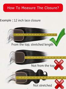 5x5 透明蕾丝闭合波浪发闭合隐形蕾丝巴西处女雷米真人发前部闭合 100% 真人发丝预拔自然黑色 - Natural Black - 查看 8