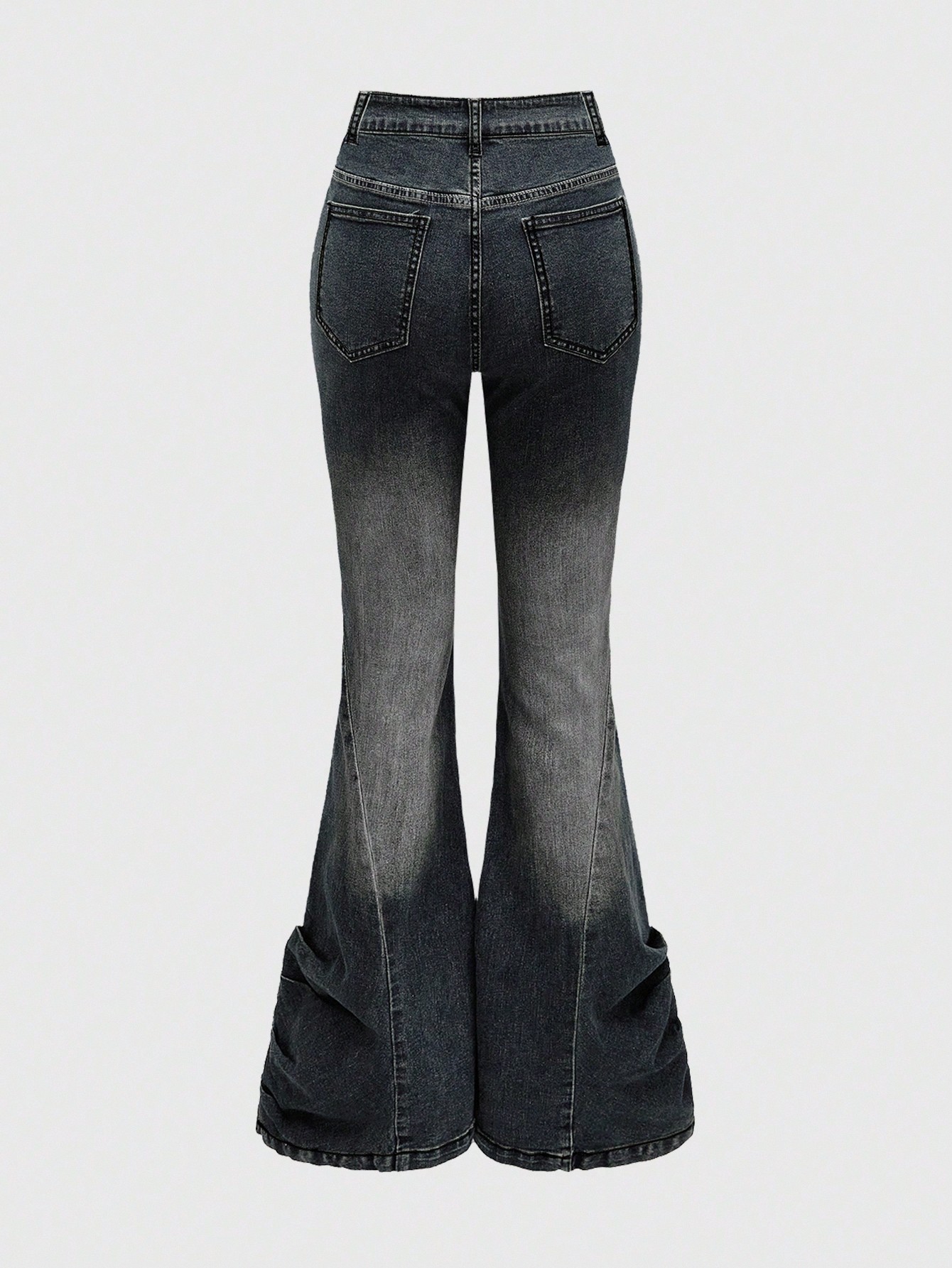 パンツ PARANOID grunge black flared denim Y2K パンツ PARANOID grunge black flared denim Y2K Grunge & Y2K