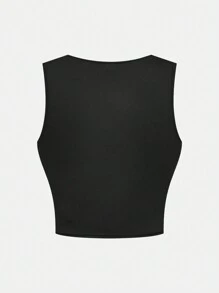 SHEIN Girlism Teen Girls 3pcs Plaid Long Sleeve Shirt, Crop Top & Flare Leg Pants Set, Casual Outfit For Fall