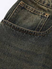 Dazy Petite Plus Plus Size Casual Washed Distressed Loose Fitting Boyfriend Jeans