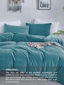 3件套蓝色天鹅绒水晶绒床品套装，秋冬季保暖法兰绒面料，双面纯色设计，宿舍床品套装，女士款，包含1个羽绒被套和2个枕套，超柔软，可机洗，不含填充物，尺寸可选：单人床、双人床、大号床、特大号床。