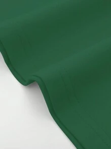 Manfinity LEGND Men's Letter Print Round Neck Short Sleeve Casual T-Shirt - Army Green - View 3