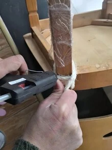 1pc 20m Natural Yellow Sisal Rope For Cat Tree Scratching Post Replacement, DIY Cat Scratching Pole, Kitten Climbing Frame, Table & Chair Leg Wrapping, Furniture Binding, Durable Cat Toy, Pet Accessories, Scratch Resistant, 0.6cm Thick