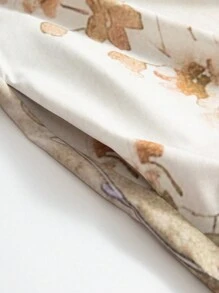 Al Najma Collared Long Sleeve Women's Modest Dress - Multicolor - View 4