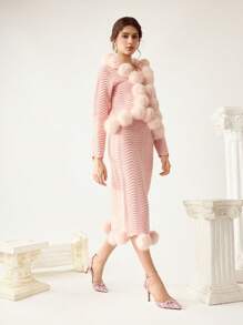 CUCCOO HITCHD Pointed Toe High Heel Lace Net Strappy Sandals Spring Shoes Spring Break Easter Prom Heels - Pink - View 10