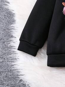 2 件年轻女孩时尚休闲毛绒罗纹面料不对称下摆毛衣，适合户外、旅行、度假、日常穿着、秋季和春季，酷炫、可爱，适合时尚个性化甜美年轻女孩，圣诞节 - 彩色 - 查看 6