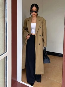 DAZY 1pc Women Regular Jacket, New Arrival For Autumn - Khaki - View 5