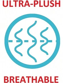 1 件优雅舒适的奢华天鹅绒柔软单面印花羊毛毯 - 节日主题家居装饰，蓬松温暖的冬季毯子，适用于床、沙发和礼物，胭脂红 - 彩色 - 查看 5