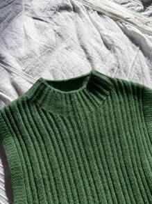 SHEIN Clasi 3pcs/Set New Fashion Tight Casual Knitted Pullover Base Layer Top - Multicolor - View 6