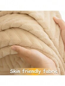 1 tấm rèm cản sáng dày giữ nhiệt mùa đông, chất liệu mềm mại, rèm cản sáng và chống gió ấm áp, thích hợp cho vách ngăn phòng khách và phòng ngủ - Màu be - Xem 6