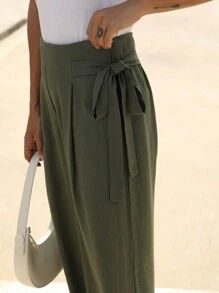 Aveloria Affinna 1 条女士系腰设计长裤，秋季时尚