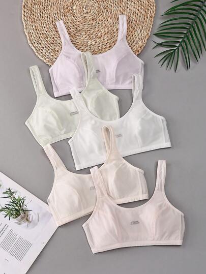 5 条装 青少年透气网眼彩色内裤