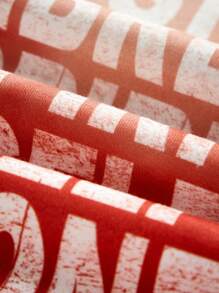 SHEIN Áo nỉ rộng rãi, thoải mái, in chữ dành cho bé trai tuổi teen. - Nhiều màu - Xem 11