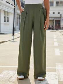 Aveloria Affinna 1 条女士系腰设计长裤，秋季时尚