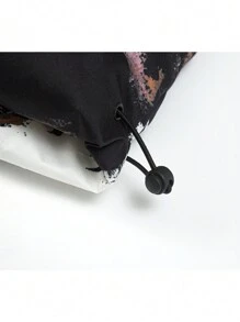 Manfinity Homme Chaqueta con cierre de cremallera con estampado de cepillado casual para hombre para invierno, abrigo con estampado de gráfico colorido para ir salir, regalo para amigos, esposo, novio