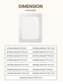 1 件绿叶小花床笠柔软透气床上用品床笠适用于卧室四季舒适 - 彩色 - 查看 3