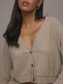 MUSERA Brushed Rib Button Placket Top Casual Summer Fall