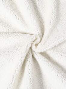 SHEIN Teen Boys Thickened Thermal Lined Outdoor Sports Fashionable Pilot Jacket, Windproof Multi-Pocket Bomber Jacket For Winter