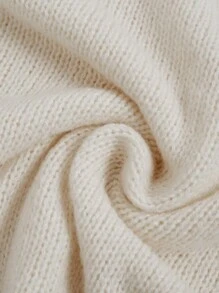 Aveloria Suéter cardigan suave y acogedor de punto holgado con diseño 3D romántico y lindo de fresas en escote en V