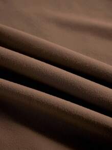 INAWLY 花卉印花短袖 T 恤，休闲迷人花卉图案套头圆领上衣，女士 - 卡其色 - 查看 6