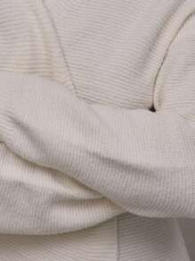 MUSERA Clothes Loose Fit Knit Cardigan Evening Party Elegant - Beige - View 5