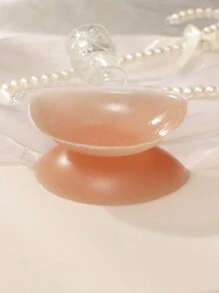 2pcs Flesh-Tone Strapless Silicone Breast Petals For Women - Multicolor - View 3