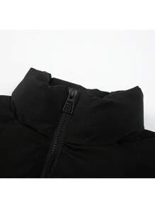 Manfinity Homme Chaqueta con cierre de cremallera con estampado de cepillado casual para hombre para invierno, abrigo con estampado de gráfico colorido para ir salir, regalo para amigos, esposo, novio