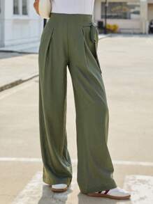 Aveloria Affinna 1 条女士系腰设计长裤，秋季时尚