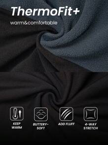 Innovista Loose Fit Fleece Colorblock Sport Sweatshirt,Tracksuit,Run,Cropped Sweatshirt,Workout Gym Daily ,Women Hoodies,Fall Woman Outfits,Fall Sweatshirts,Camping,Outdoor,Fall Winter Women Outfit,Jersey,Cold Weather Clothes - Black - View 3