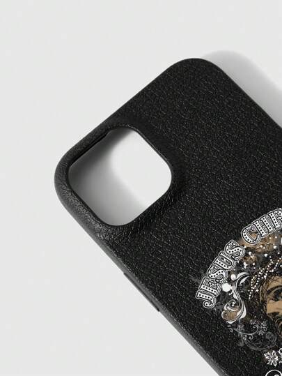 Goth 1 pièce Étui de téléphone gothique en TPU avec motif Jésus-Christ