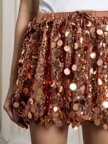 AiiRZ Rave 亮片泡泡迷你裙