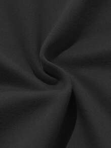 SHEIN 適合青少年穿著的綠色熊印花太陽眼鏡套裝，適合休閒街頭風格 - 黑色 - 查看 3